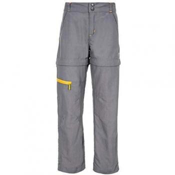 Trespass Pantalones de Defensor Unisex para niños, con protección UV, Unisex niños, Pantalones con protección UV, UCBTTRN10001_STG3/4, Gris, 3/4