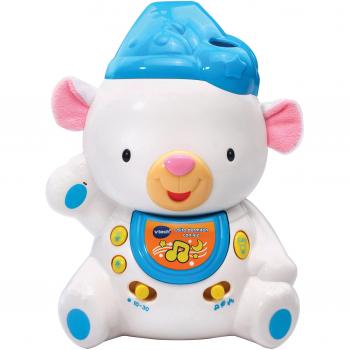 VTech Baby - Proyector musical con forma de osito, color blanco