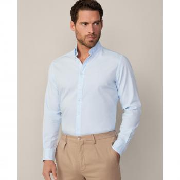 Camisa Oxford de hombre tailored fit teñida en prenda HACKETT HM3010028