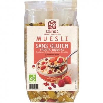 Celnat Muesli de Frutos Rojos Sin Gluten Orgánico 375g
