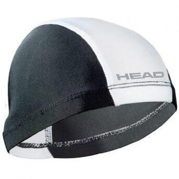 Head Spandex Lycra Jr Cap Gorro de buceo para niños, color negro/blanco