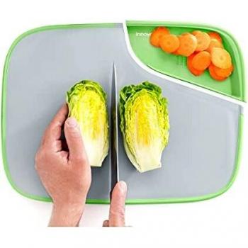 InnovaGoods | Tabla de cortar reversible multifunción Reblok | Gris
