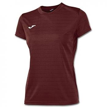 Joma Campus II - Camiseta de equipación de manga corta para hombre, color burdeos, talla XL