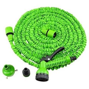 CMX Tubo telescópico automático alta presión extensión manguera/pistola/coche lavar pistolas de agua/lavado a pistola agua a las flores , 25FT