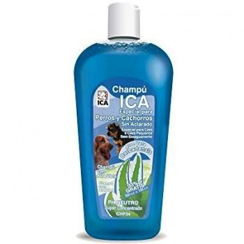 ICA CHP34 Champú con Aloe Vera para Perros Lavado en Seco