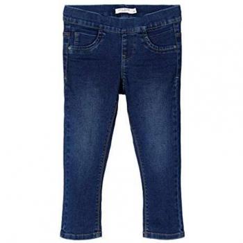 NAME IT Leggings Capri Denim para niña Azul - Medio Azul Denim 158 cm