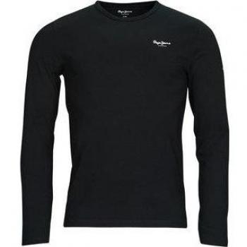 PEPE JEANS - Camiseta de hombre manga larga negro