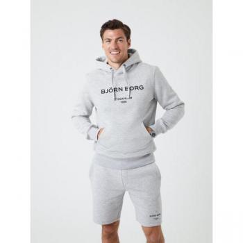 Björn Borg Hoody Men Light Grey, Size XXL