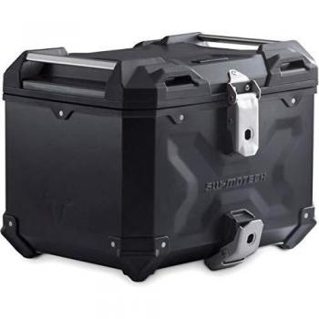 SW-Motech TRAX ADV top case Aluminum. 38 l. Black.