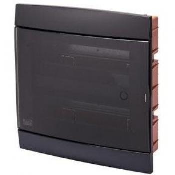 Cuadro de distribución empotrado 24 módulos +2 Gewiss titanio 330X338X28 GW40233VT
