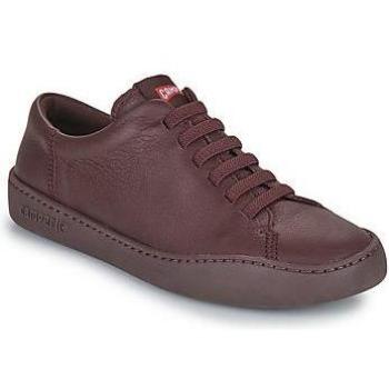 CAMPER Peu Touring - Women's Sneakers in Burgundy Smooth Leather (Size 38 or 7.5)