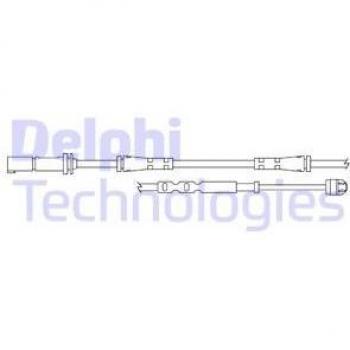 Sensor de desgaste de pastillas de frenos DELPHI LZ0312
