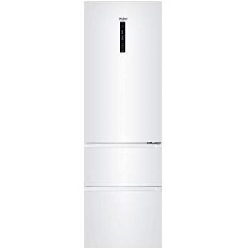 Haier HTR3619ENPW - Frigorífico combi no frost, 348l, Motor inverter, My Zone, Altura 1,9m, Cajones Easy Access, 37dba, Blanco, Clase E