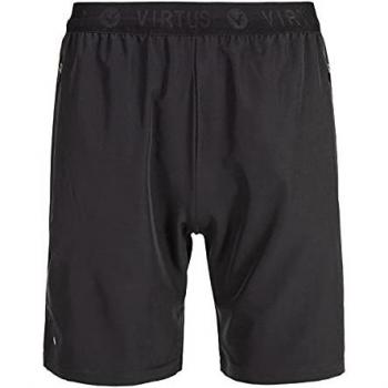 Virtus Men's Blag V2 Hyperstretch Black Shorts with Breathable 4-Way Stretch