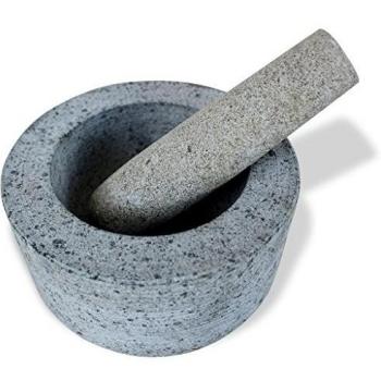 vidaXL Mortero y Mano Granito 15 cm