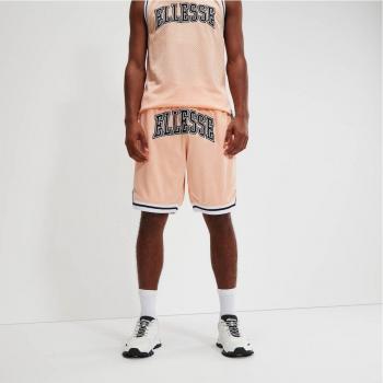 Ellesse - Pantalón Corto para Hombre Modelo Fuegos en Color Naranja