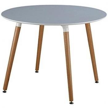MESA MADERA REDONDA SERIE DUO