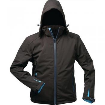 Chaqueta uranos sz.xxl negro/azul 96% poliésteres, 4% leinen
