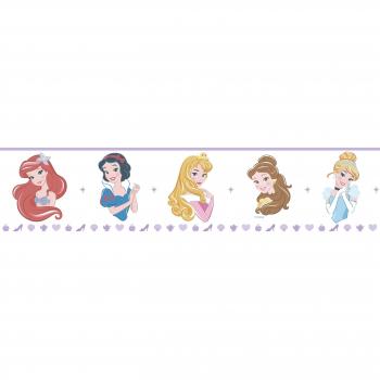 Dandino PR3525-1 Cenefa Infantil Princesas, Lila, 25x20x20 cm
