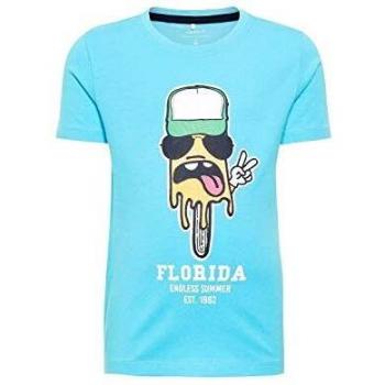 NAME IT Camiseta Pako Azul Niño 92 Azul