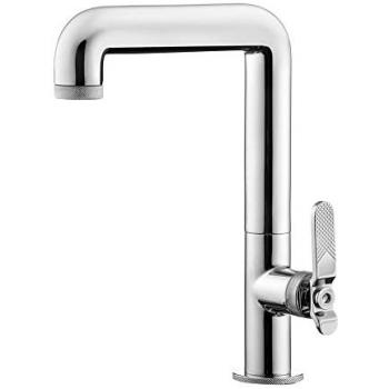 Grifo de Lavabo Alto Galindo Strem 7974500 con Pulsador Lever y Desagüe Semiautomático en Cromo