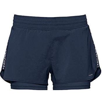 Head Advantage W - Pantalones Cortos para Mujer, Color Azul Oscuro, XL