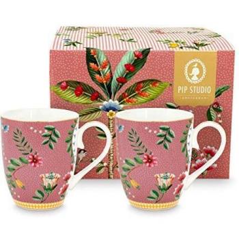 Set de 2 tazas grandes La Majorelle rosa - 350ml Pip Studio