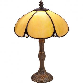 Lámpara de mesa Viro Virginia Beige Zinc 60 W 30 x 50 x 30 cm