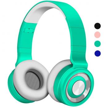Auriculares Bluetooth 5.0 Inalámbricos con Micrófono, Funwaretech Auriculare con Cable Plegable Wireless Headphones con HiFi Sonido Estéreo y Bajos Profundos, Cascos Bluetooth para Móviles,PC