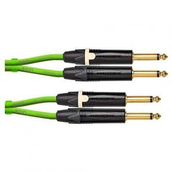 Cordial CEON DJ Plug 1.5m Green Audio Cable