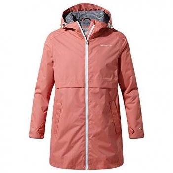 Craghoppers Chaqueta para niñas Dahna, Infantil, Chaqueta, CKW037 6EXC05, Rosetón., 5-6