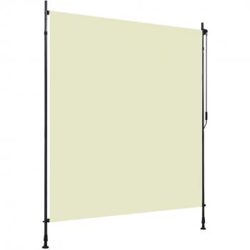 vidaXL Outdoor Roller Blind 200x270 cm Cream