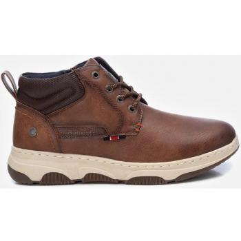 Botín Refresh 170977 para Hombre en Polipiel Color Camel con Cierre de Cremallera