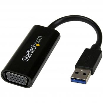StarTech.com Adaptador Gráfico Conversor USB 3.0 a VGA - Cable Convertidor Compacto de Vídeo - 1920x1200 / 1080p