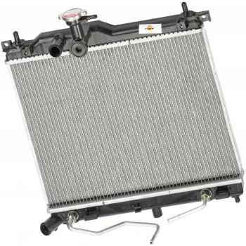 Radiador de refrigeración del motor NRF 58425, tipo de radiador, diseñado para optimizar la temperatura del motor, fabricado con materiales de alta calidad para una larga durabilidad, compatible con múltiples modelos de vehículos, fácil instalación 