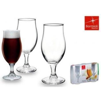 Set 3 Calices de Cerveza en Vidrio Executive 400 ml