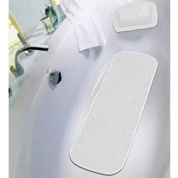 Meusch - Reposacabeza y alfombra para bañera