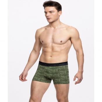 Ungaro Pack 2 - Bóxer Marc de hombre en liso y estampado verde con logo Ungaro