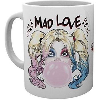 GB eye, Batman Comics, Harley Quinn Mad Love, Taza