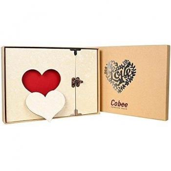 Cobee Álbum de fotos ( 27 x 19,5 cm, 30 páginas ) (Patron de flor en relieve)