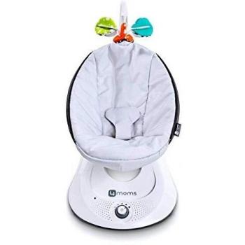 4moms rockaRoo, Hamaca Compacta para Bébés con Movimiento Deslizante de Delante a Atrás