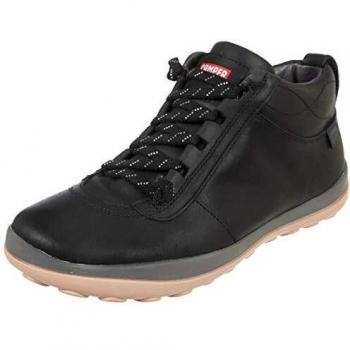 CAMPER Peu Pista Women's Black Smooth Leather Boots Size 37/7
