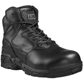 Magnum Stealth Force 6.0 Unisex Black Leather Safety Boots UK Size 9.5
