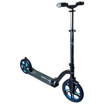 Scooter Muuwmi Pro 250 mm con freno de pie, azul y negro