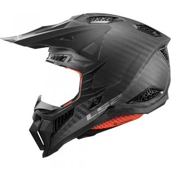 Casco de Moto Cross LS2 MX703 X-FORCE PRO FIM Carbono Talla XS