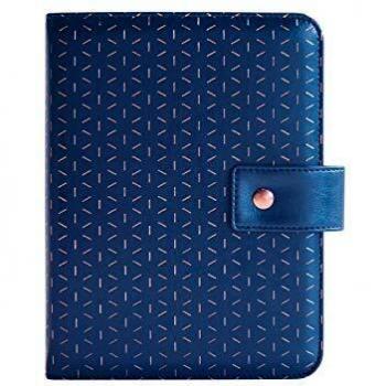 Finocam - Agenda Organizador 2021 Semana vista vertical Open Star Azul Español, 500-117x181 mm