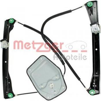 Alzacristales METZGER sin motor delantero izquierdo para VW Golf 5, compatible con referencias 1K3837461A y 1K3837461B