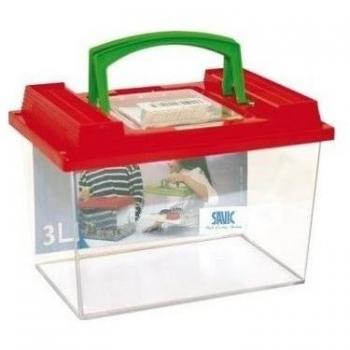 SAVIC Caja Transporte Fauna Box-3 L, 20 x 14 x 14 cm