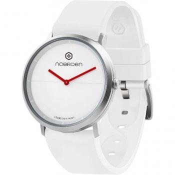 Noerden Life2 Smartwatch Blanco, Reloj inteligente y deportivo, 38 mm, color blanco