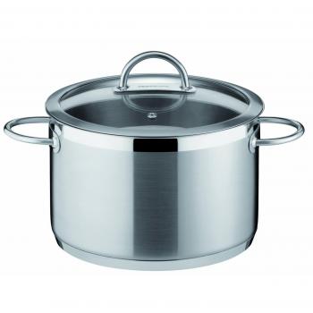Olla Vision con Tapa, Acero Inoxidable, 28 cm, 11.0 l